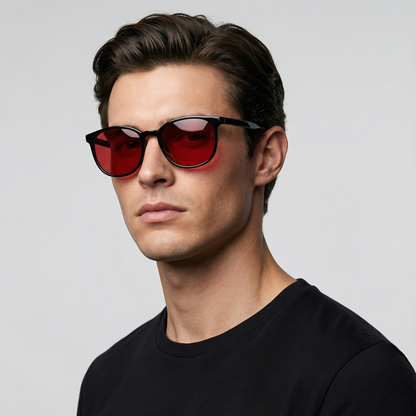 Zone® | Unisex Red Lens Blue Light Glasses