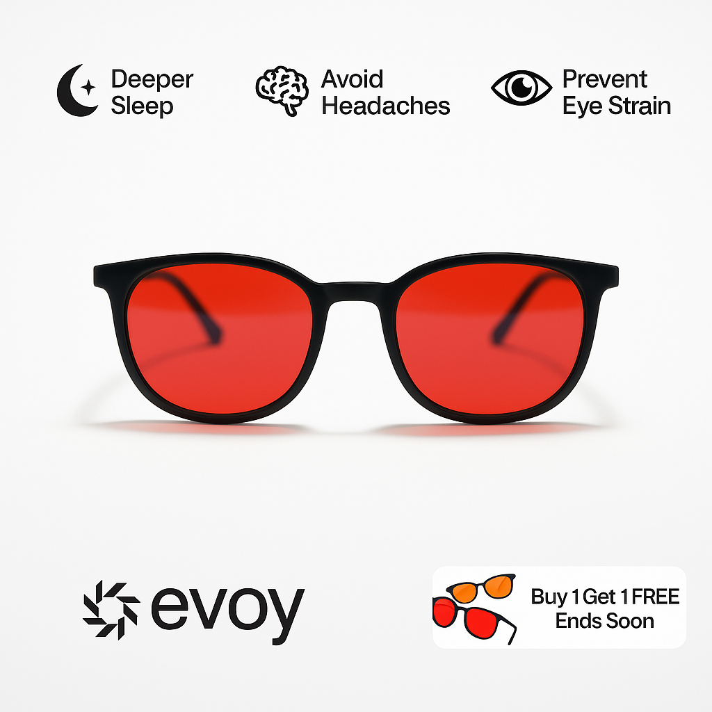 Zone® | Unisex Red Lens Blue Light Glasses