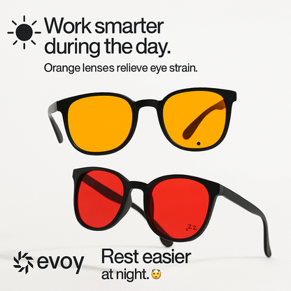 Zone® | Unisex Red Lens Blue Light Glasses