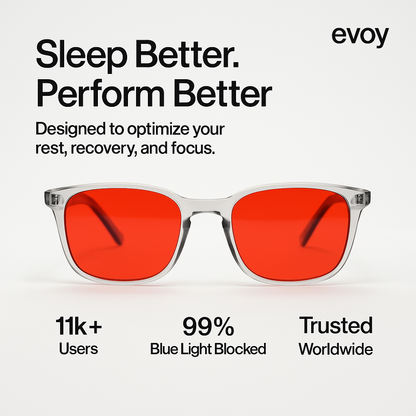 Zone® | Unisex Red Lens Blue Light Glasses