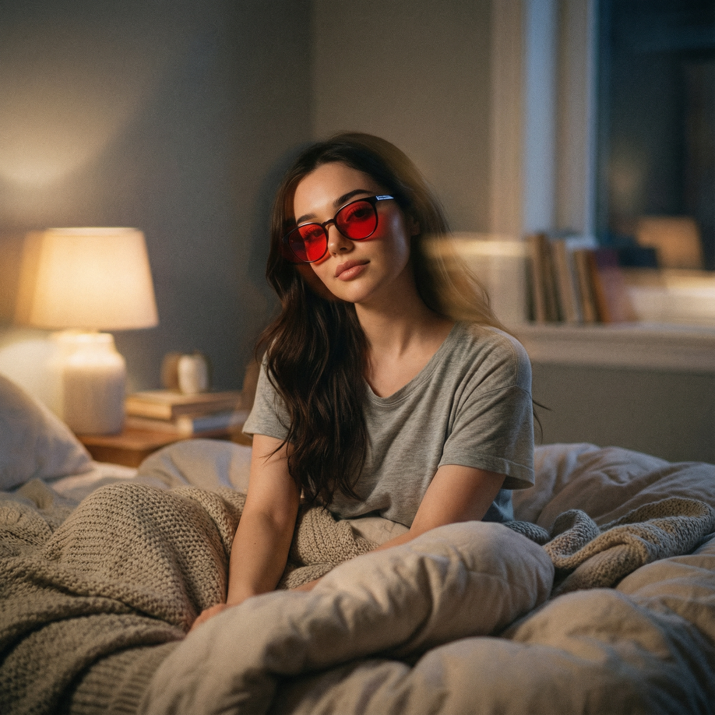 Zone® | Unisex Red Lens Blue Light Glasses