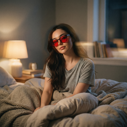 Zone® | Unisex Red Lens Blue Light Glasses